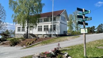Friluftshuset i Åsa var DNT-hytte en periode, men ble nedlagt fordi skolen trengte mer plass.